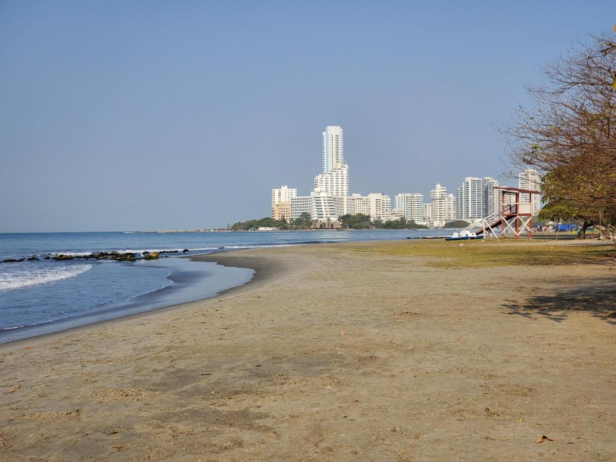 Vista Espectacular Al Laguito, Muy Cerca A La Playa Appartement Cartagena Buitenkant foto